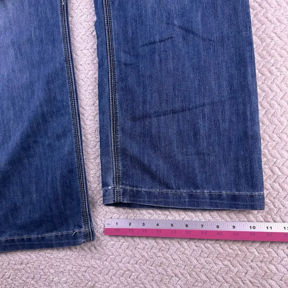 Skater Girl jeans Flower punk Debenhams Boyfriend Jeans Baggy‎ Size 18 Stretch